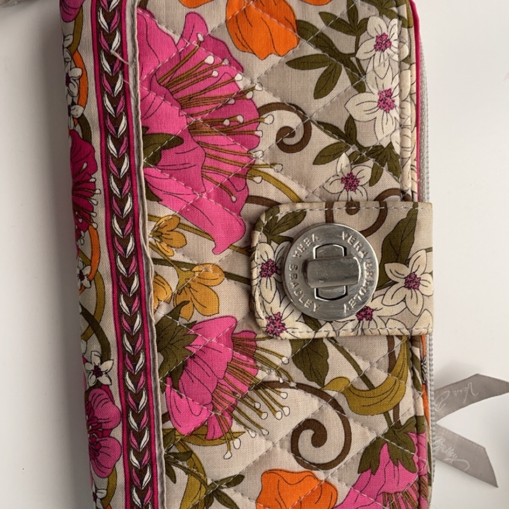 Vera Bradley RFID Turnlock Wallet